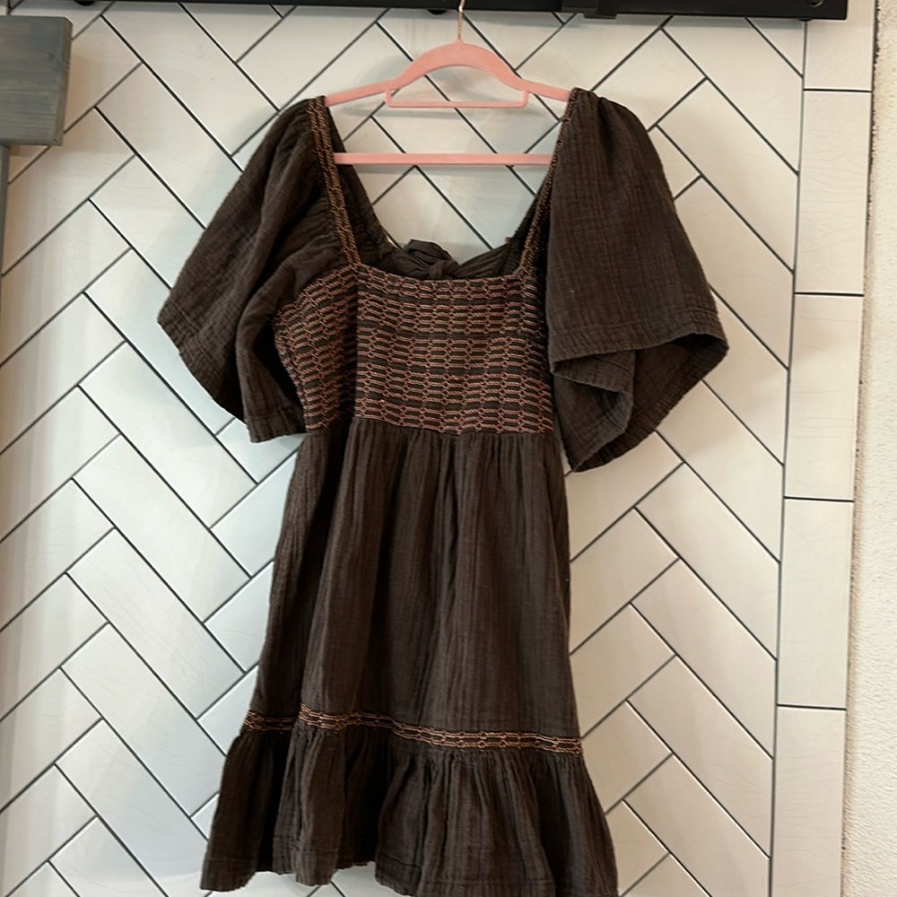Free people brown dress